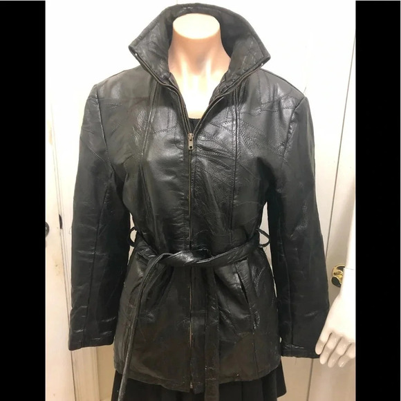 Navarre beautiful leather jacket - Picture 1 of 8